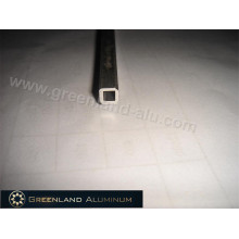 Aluminiumprofil-Kippstange für vertikal blind eloxiertes silbernes Hohlquadrat